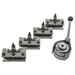 Huvema Set met 1 snelwisselbeitelhouder en 4 snelwisselhouders (SWBH SET A)