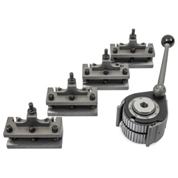 Huvema Set met 1 snelwisselbeitelhouder en 4 snelwisselhouders (SWBH SET B)
