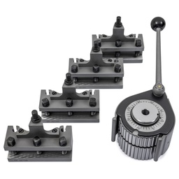 Huvema Set met 1 snelwisselbeitelhouder en 4 snelwisselhouders (SWBH SET C)