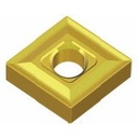 TaeguTec Negative 80° Rhombic inserts for medium rough machining of steels and cast irons with strong rake geometry | CNMG 120404 K10