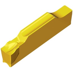 TaeguTec Single-ended inserts with J-Type chip breaker for Parting & Grooving of soft materials, tubes, small diameters & thin-walled parts in low-to-medium feed & low cutting forces & smaller burrs (TSJ 3 TT8020)
