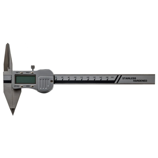 Huvema Digitale schuifmaat met spitse bek en lange punten 150mm | TCE 6709-02026188