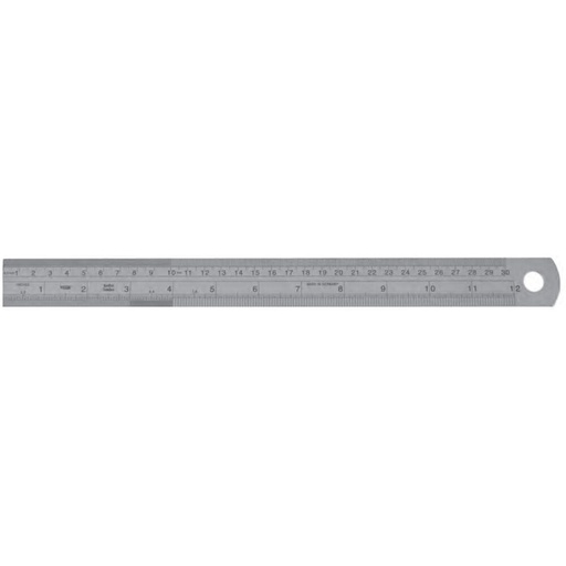 Huvema Liniaal RVS DIN 2004/22/II 300x30x1,0mm | MIB 454 (07074041)