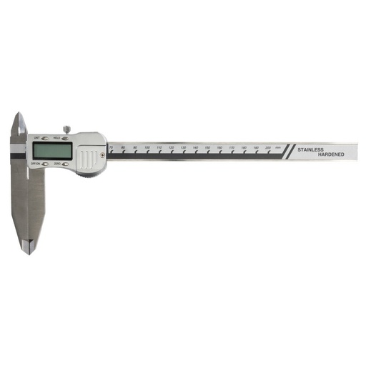 Huvema Digitale schuifmaat met lange 80mm bekken / 200 mm meetbereik | TCE 624-02026053