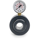 Huvema Manometer zaagspanning compleet 400 bar | MNM BKM 400 bar