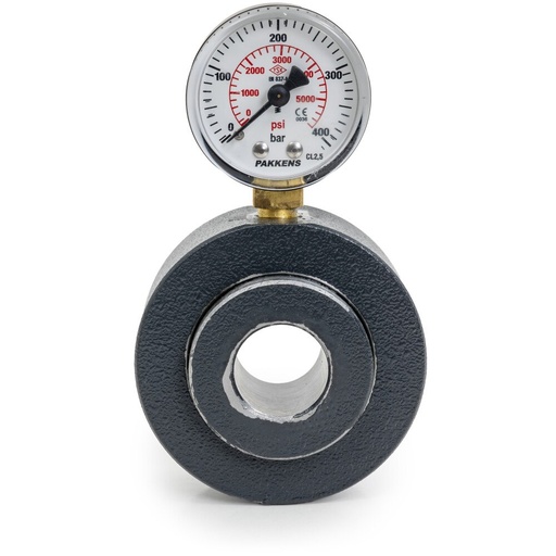 Huvema Manometer zaagspanning compleet 400 bar | MNM BKM 400 bar