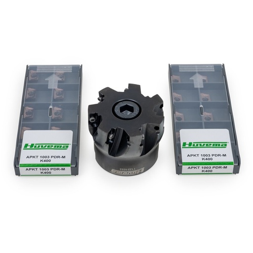 Huvema verspanen metaal Freesset 740M D50 ECO | Art. SET 740M D50 ECO