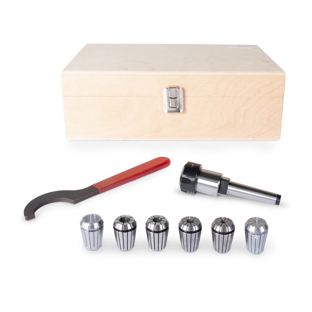 Huvema Spantanghouder set MK2/M10 voor spantang ER25 inclusief spantangen | MTA 2 C.CHK ER25 SET