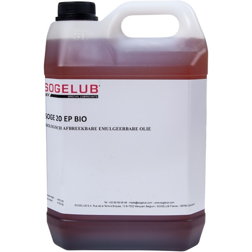 Huvema Biologisch afbreekbare emulgeerbare olie | SOGE 20 EP BIO