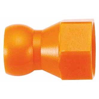 Huvema 1/4'' UNF Koppelingsstuk 7/16" (v) 4 stuks | H82014