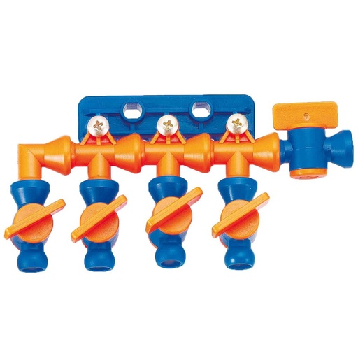 Huvema 1/4'' Verdeelsysteem met sproeiers / Flow control | H52410