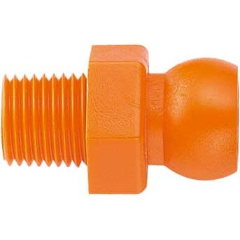 Huvema 3/8'' PT (Aziatisch) Koppelingsstuk 1/4" 4 stuks | H83026