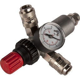 Huvema Reduceer-filter-mano 3/8 alu | RCR 3/8 Pony VX 254 MCX 200-4 M