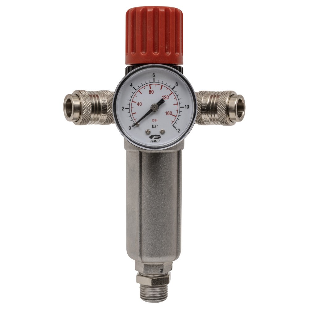 Huvema Reduceer-manometer 1/2 | RCR 1/2 MCX 300/550