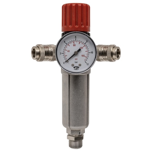 Huvema Reduceer-manometer 1/2 | RCR 1/2 MCX 300/550