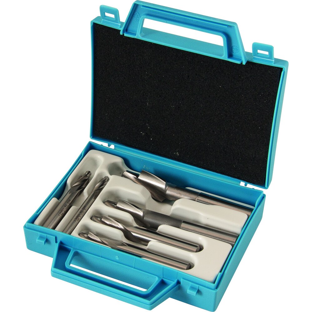 Huvema Set Kopverzinkboren M3 - M10 (6st) | KV SET 6 PCS