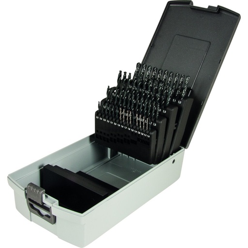 Huvema Metaalborenset HSS DIN 338 51 delig 1-5,9 mm | HB499 1-5,9 / 0,1