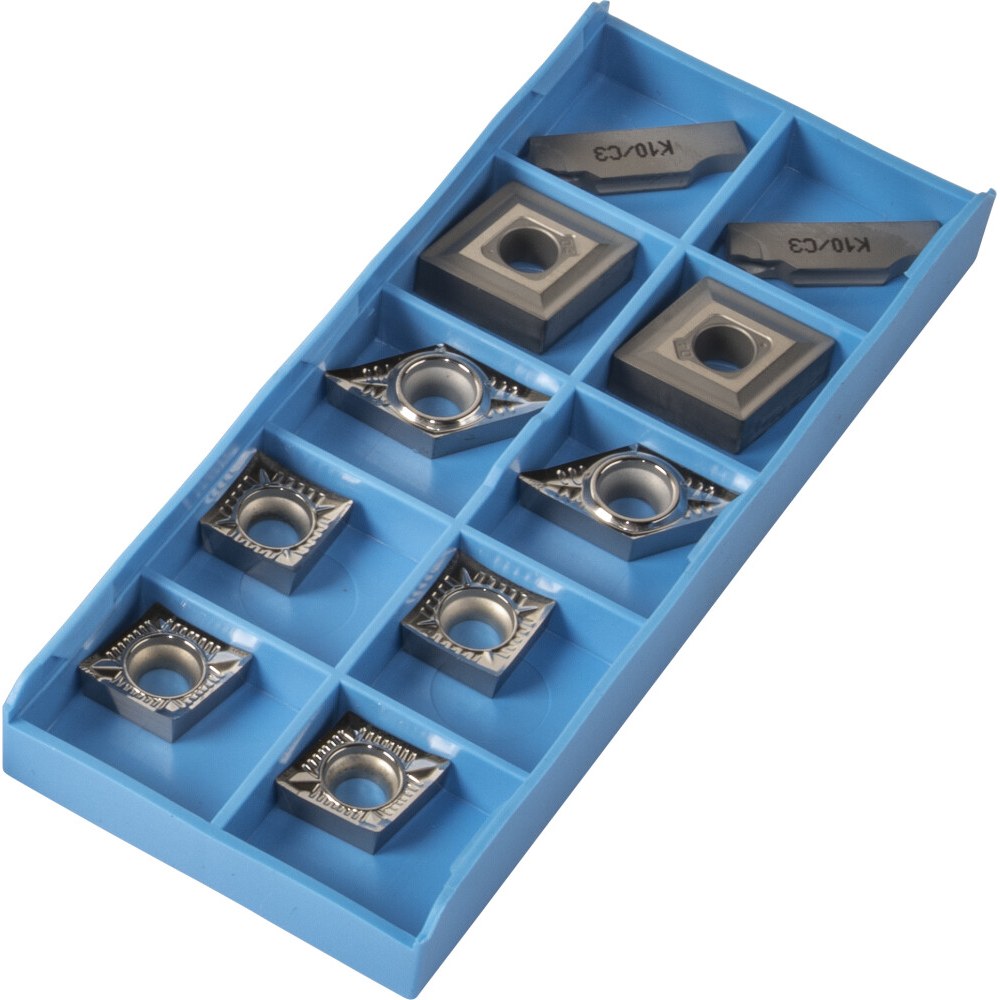 TCE Wisselplatenset aluminium | Set Turning inserts 2525 Aluminium