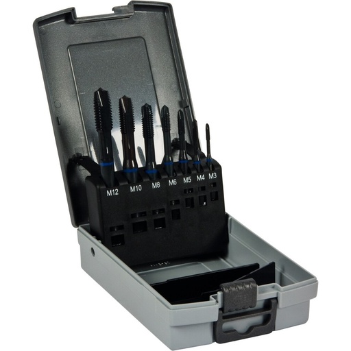 Huvema Promoset HSSE machinetappen M3 t/m M12 | PROMO MTP-M312-DL-INOX