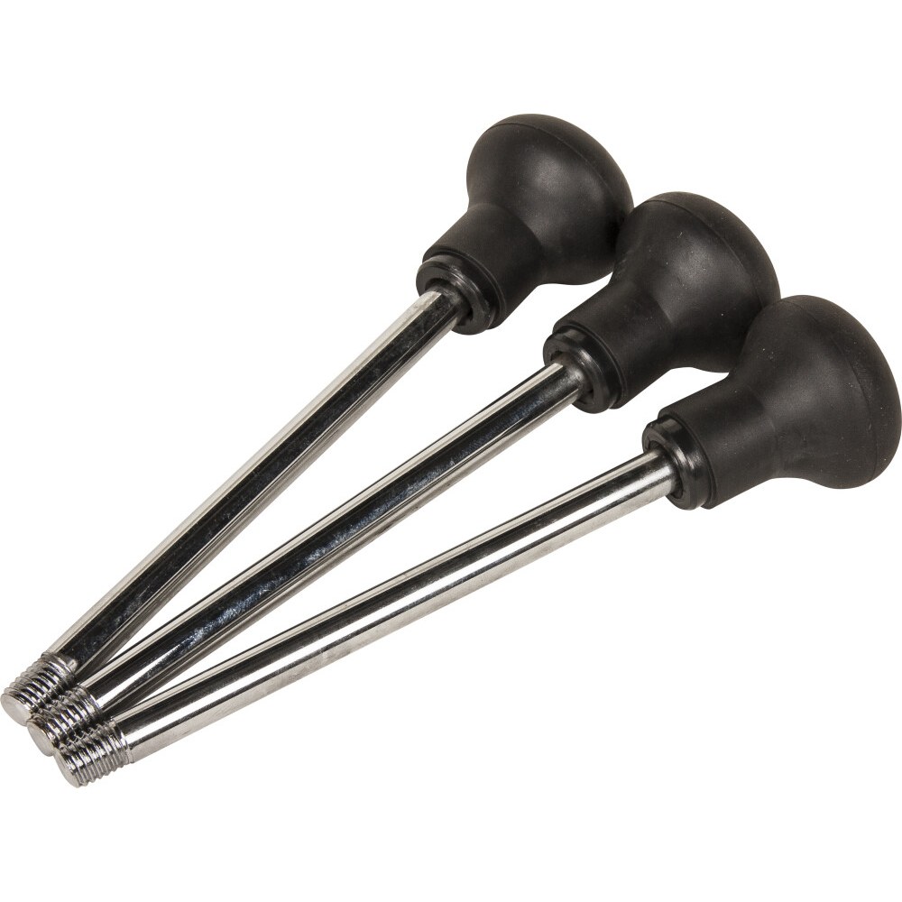 Huvema Hendel met knop van zijspindel (set 3x) | HDL HU 16 T Populair, HU 13 Industry
