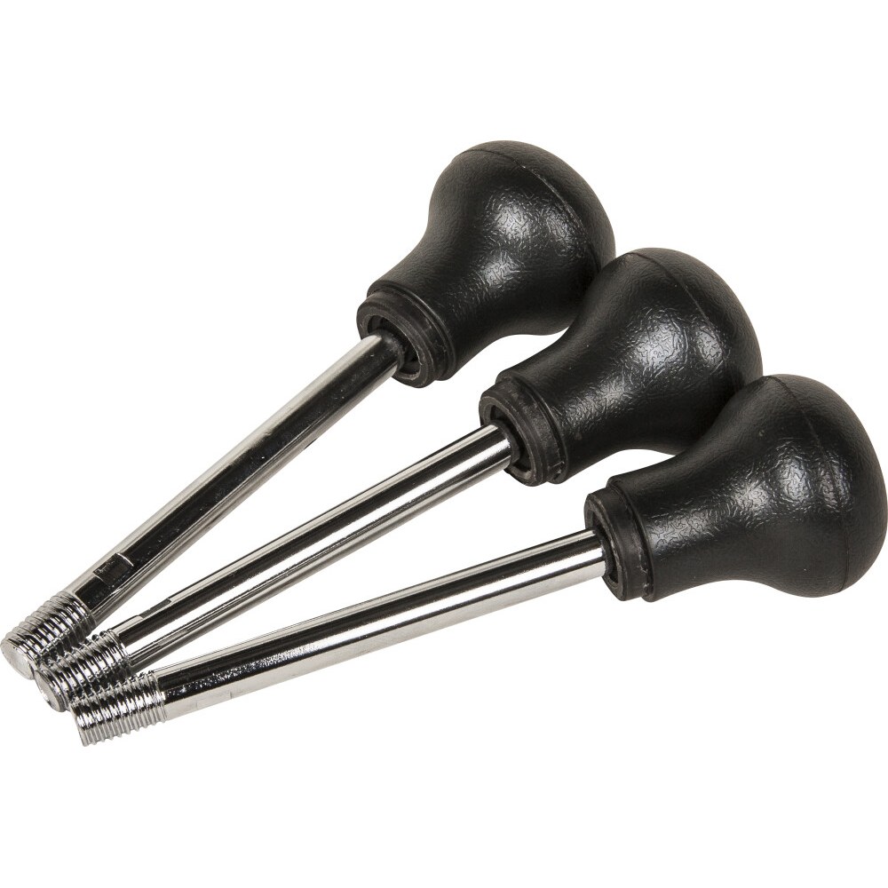 Huvema Hendel met knop van zijspindel (set 3x) | HDL HU 13 N, HU 13 T-2
