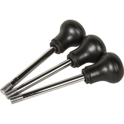 Huvema Hendel met knop van zijspindel (set 3x) | HDL HU 13 N, HU 13 T-2