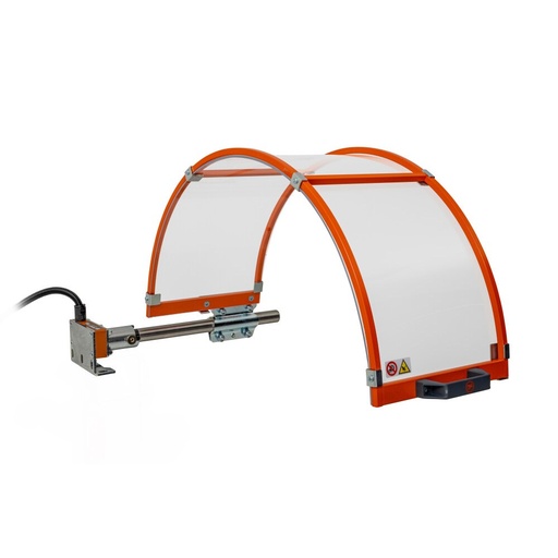 TECNOPIU Afscherming Ø 400 H 235 mm - met veiligheidsmicroschakelaar | PTO 01/400