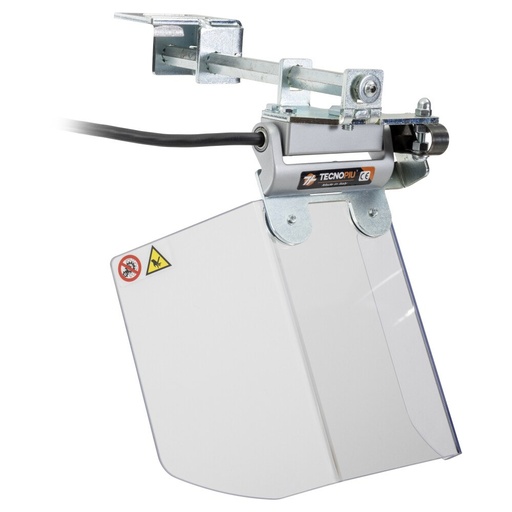 TECNOPIU Afscherming L 200 H 180 mm - met veiligheidsmicroschakelaar | PTR 10/180