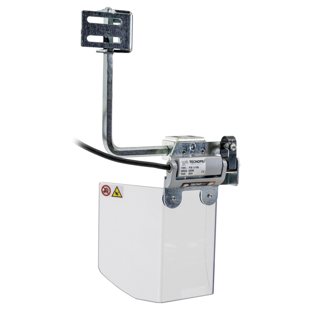 TECNOPIU Afscherming L 200 H 180 mm - met veiligheidsmicroschakelaar | PTR 11/180