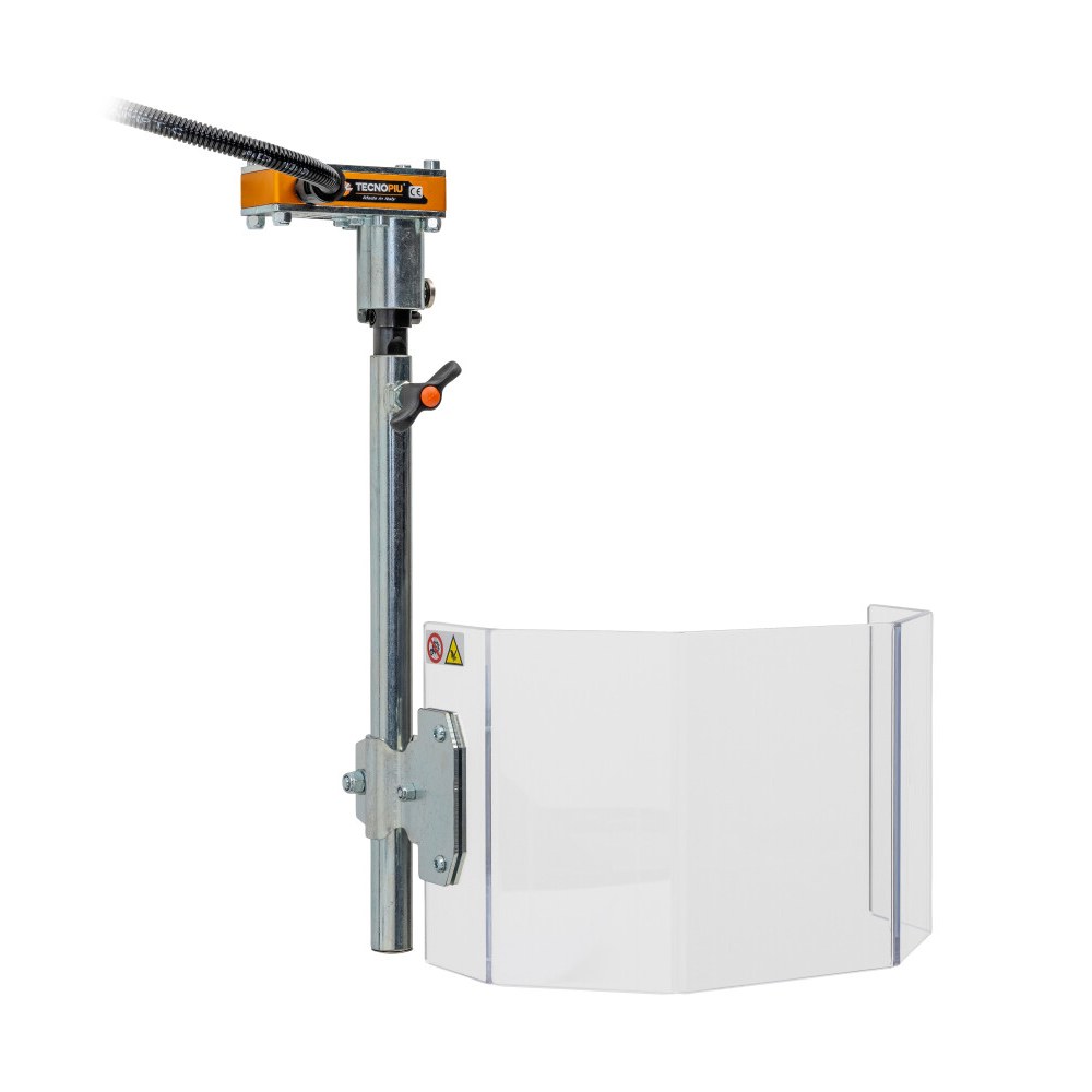 TECNOPIU Afscherming Ø 300 H 200 mm - met veiligheidsmicroschakelaar | PTR 20/300