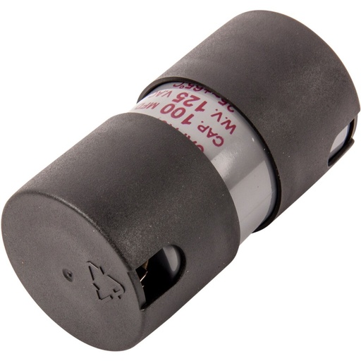 Huvema Condensator 100 uF 125 VAC | CDT HU 100 BM, HU 101 BM
