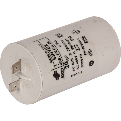 Huvema Condensator 20 uF | CDT HU 200 AB-ECU