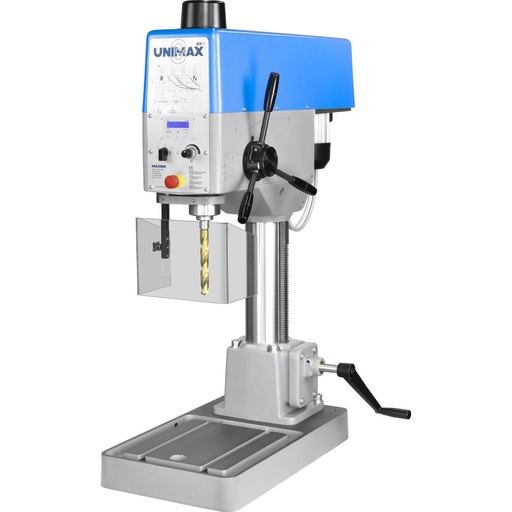 MAXION Industriële tafelboormachine met links/rechts functie en automatische voeding - 30 mm - 400V | UNIMAX 3T AV