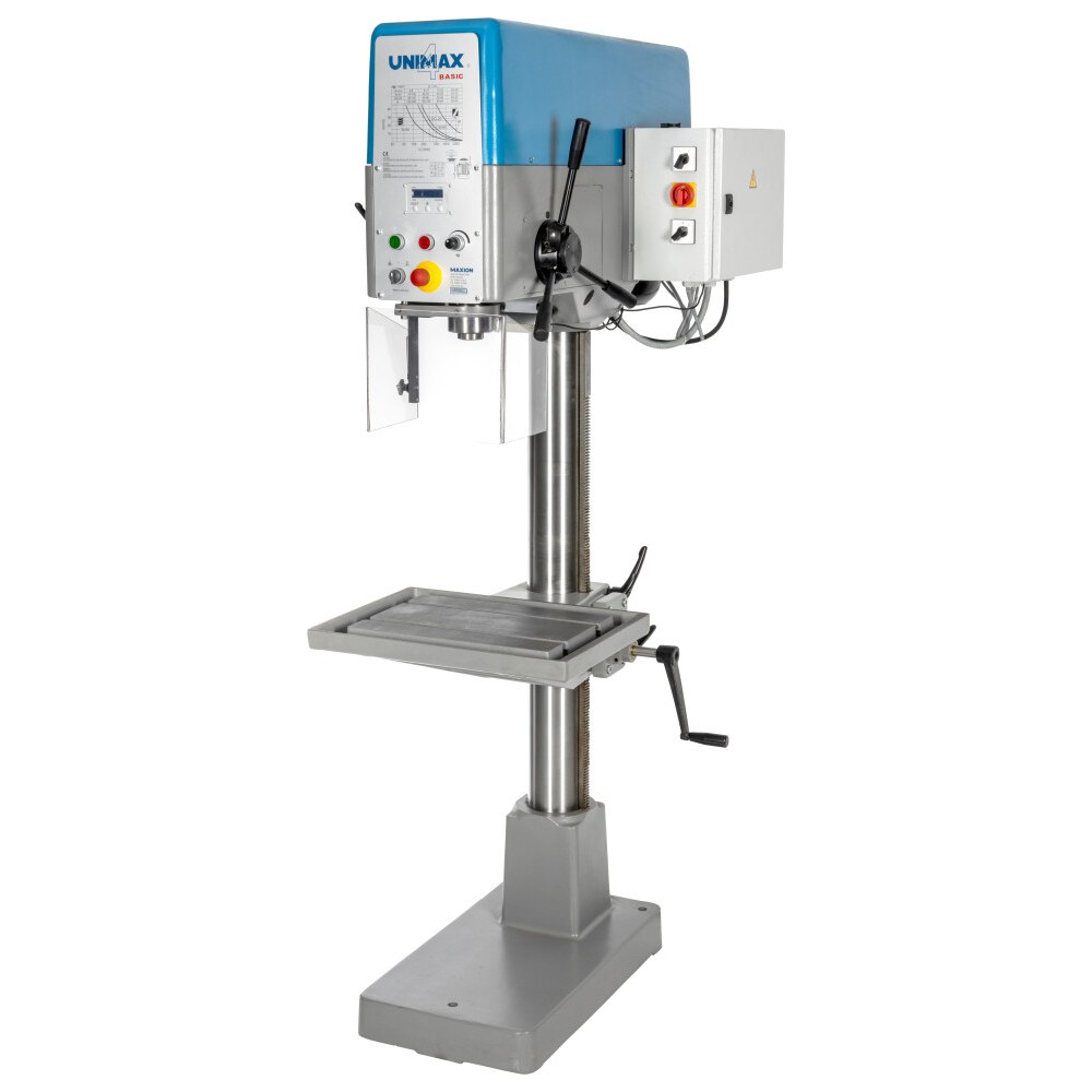 MAXION Industriële kolomboormachine met links/rechts - 40 mm - 400V | UNIMAX 4 Basic