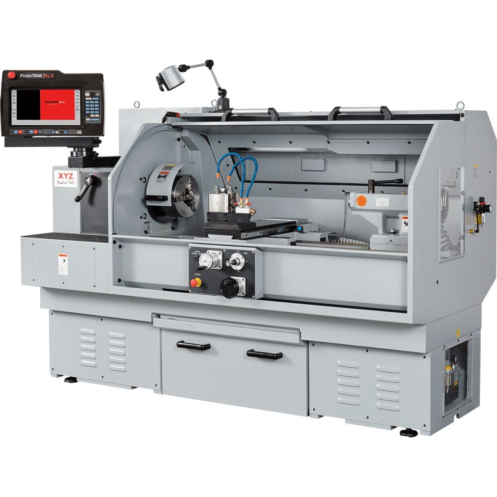 Huvema XYZ ProtoTRAK CNC draaibank RLX 425 x 1,25m