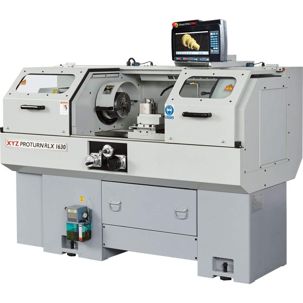 Huvema XYZ ProtoTRAK CNC draaibank RLX 1630