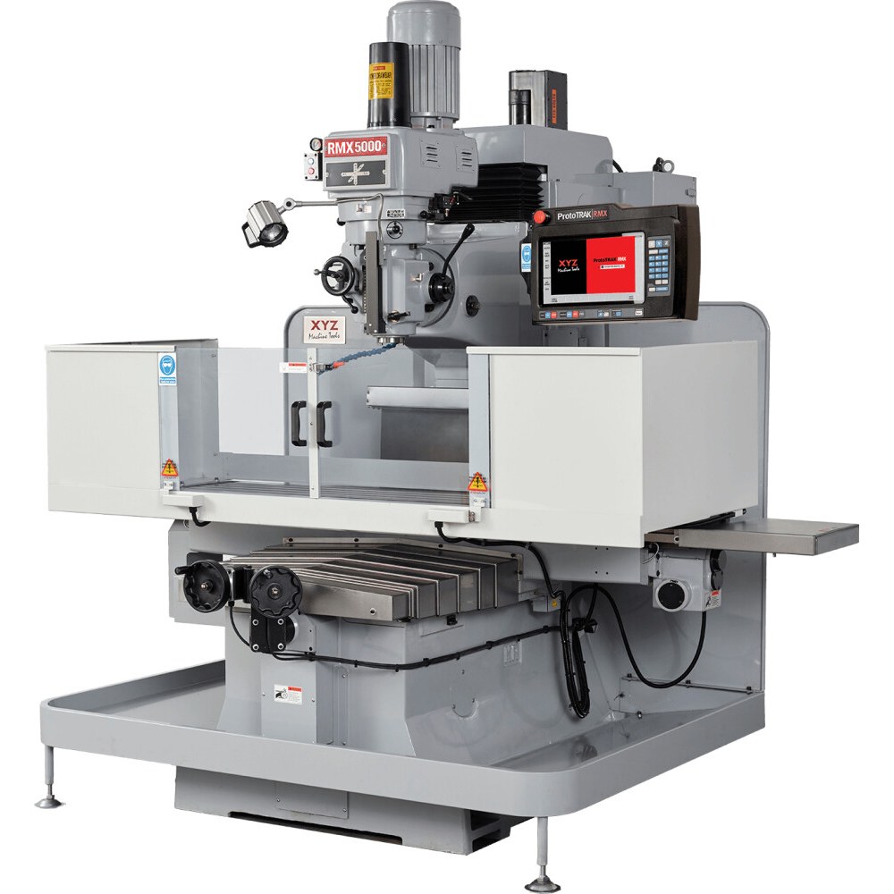 XYZ ProtoTRAK CNC Bedfreesmachine RMX 5000
