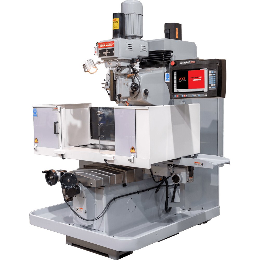 XYZ ProtoTRAK CNC Bedfreesmachine RMX 4000