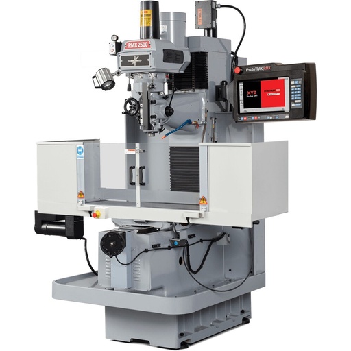 XYZ ProtoTRAK CNC Bedfreesmachine RMX 2500