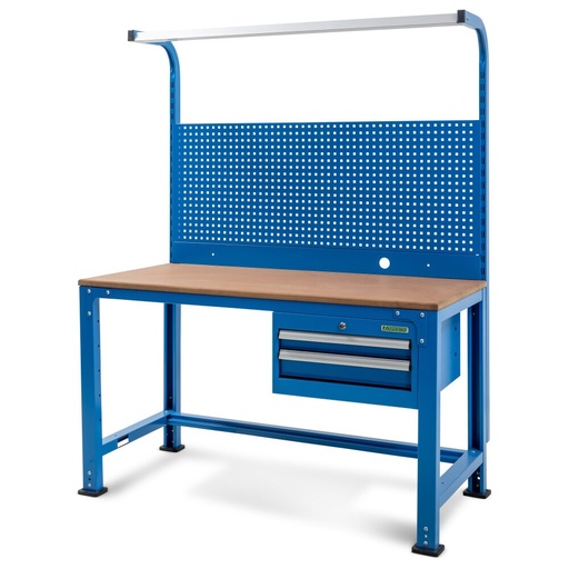 Huvema Werktafel 150 x 70 cm met MDF werkblad | BL 2D 1500x700x850+1050 WB