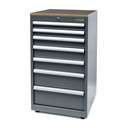 Huvema 7 Laden Gereedschapskast | BL 7D 560x570x1048 C G