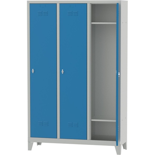 Huvema Lockerkast - 3 personen | BL 1180x400x1850 3PL