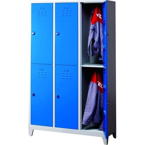 Huvema Lockerkast - 6 personen | BL 1180x400x200 6PL