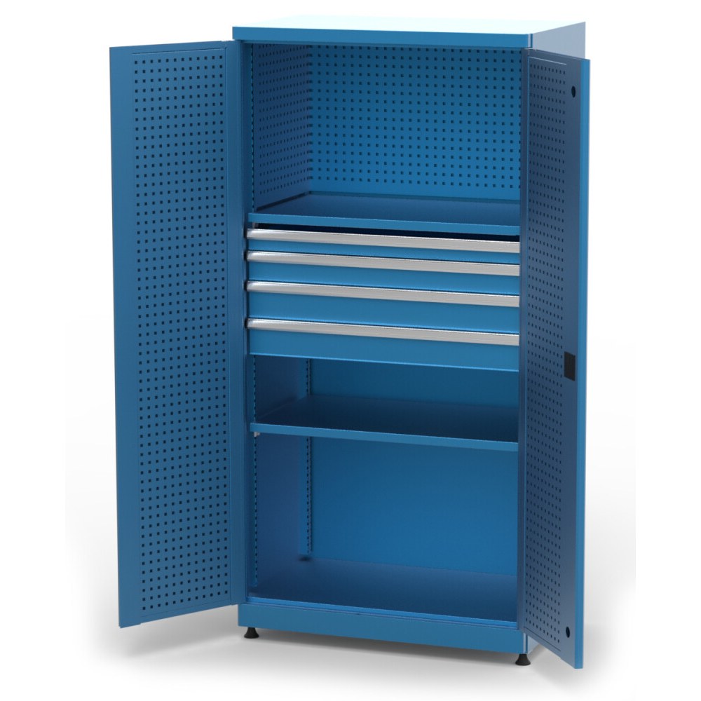 Huvema Materiaalkast | BL 2SH, 1010x600x2000 MC