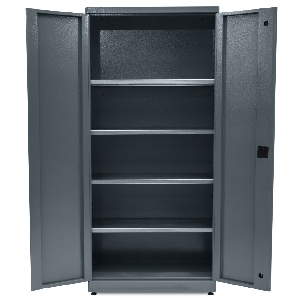 Huvema Materiaalkast met 4 legborden | BL 4D 920x450x2030 MC G