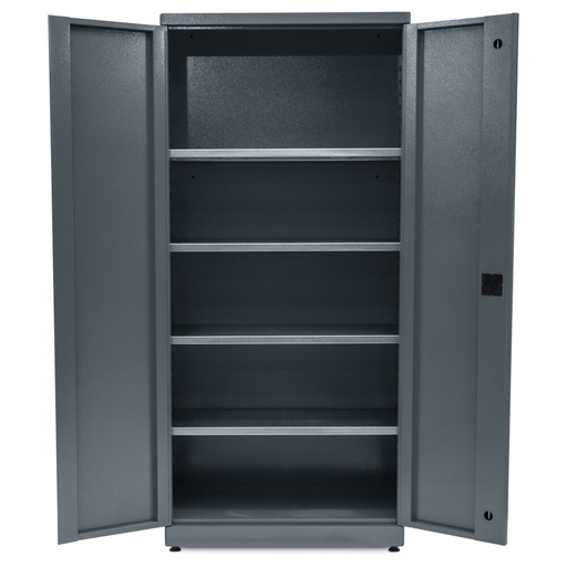 Huvema Materiaalkast met 4 legborden | BL 4D 920x450x2030 MC G