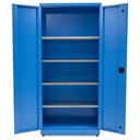 Huvema Materiaalkast met 4 legborden | BL 4D 920x450x2030 MC