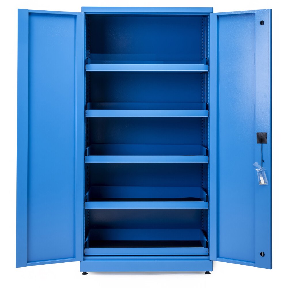 Huvema Materiaalkast met 5 uittrekbare legborden | BL 5D 1010x615x2030 MC