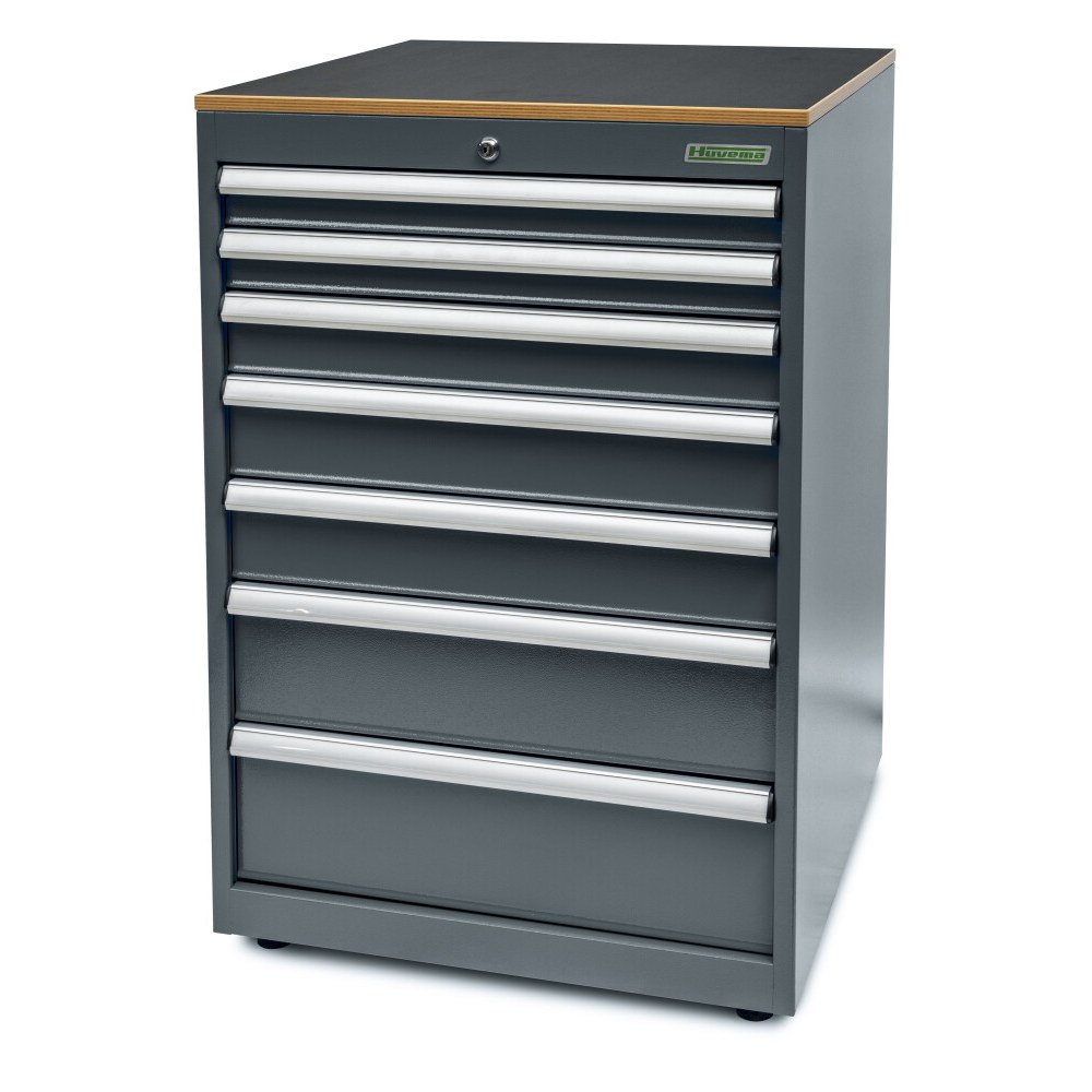 Huvema 7 Laden Gereedschapskast | BL 7D 710x725x1048 C G