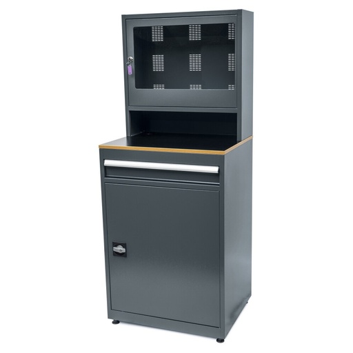 Huvema Computerkast 27'' met 1 lade en onderkast | BL 1D 710x570x1748 PC 27'' G